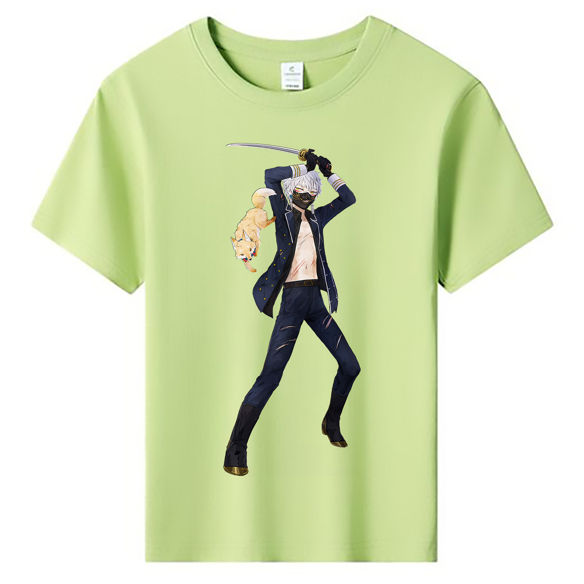 （画像用） 刀剣乱舞 Touken Ranbu 綿100％キッズTシャツ（フロントプリント）